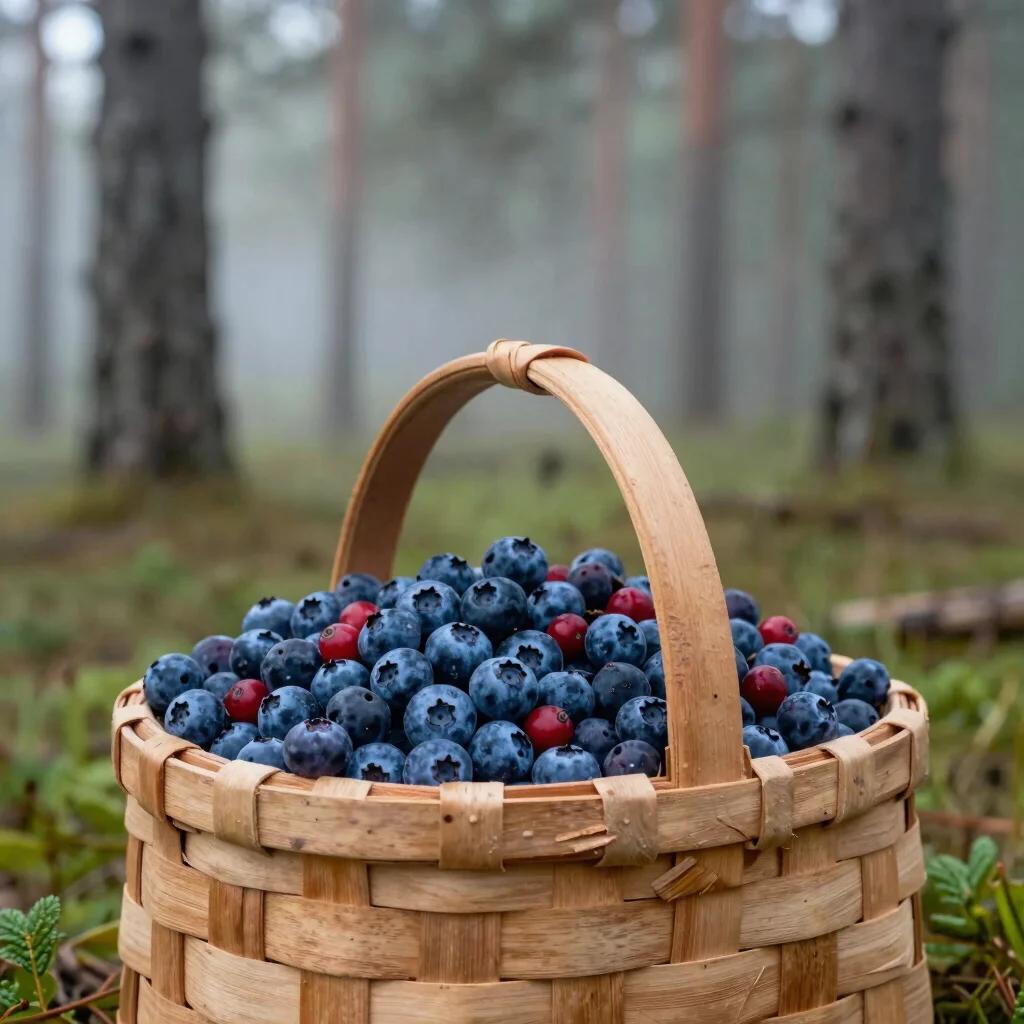 Summer Wild Berry Foraging Trail