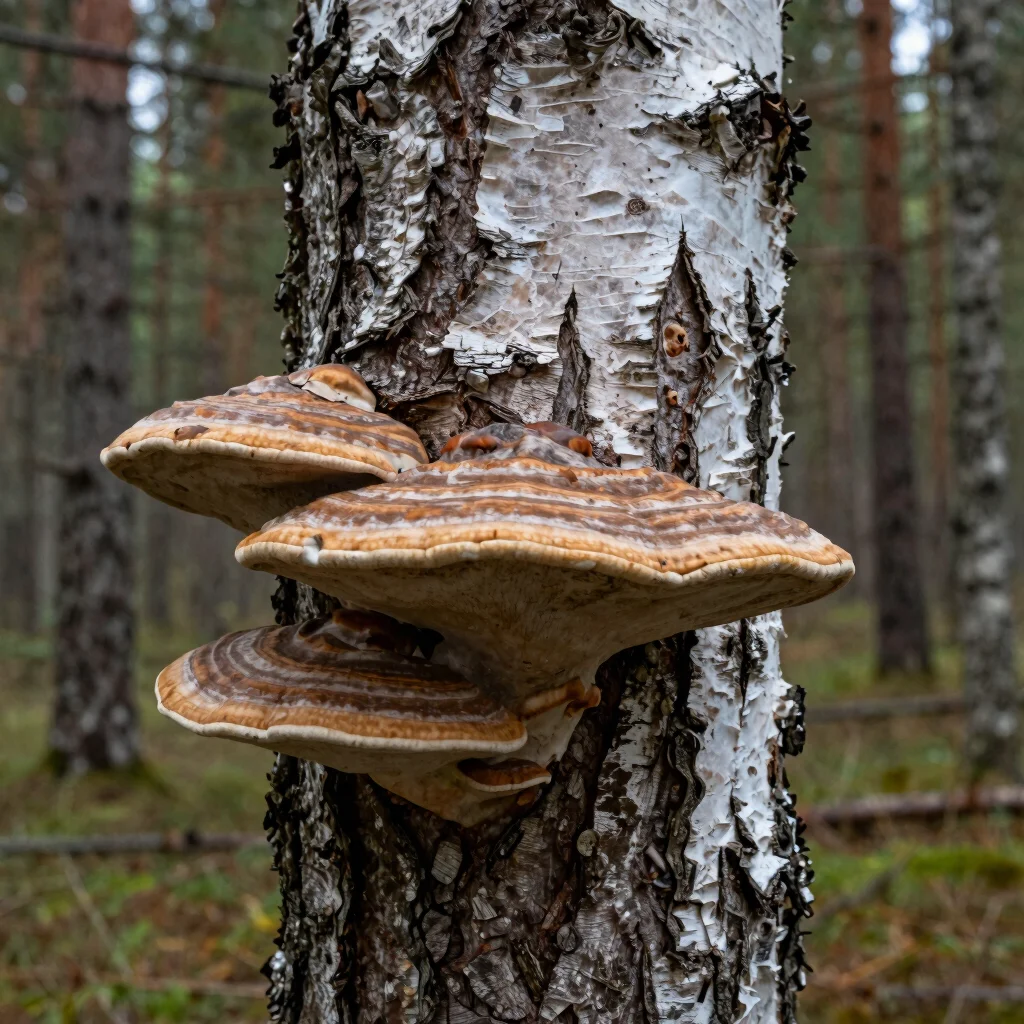 Medicinal Fungi and Tree Bark Identification